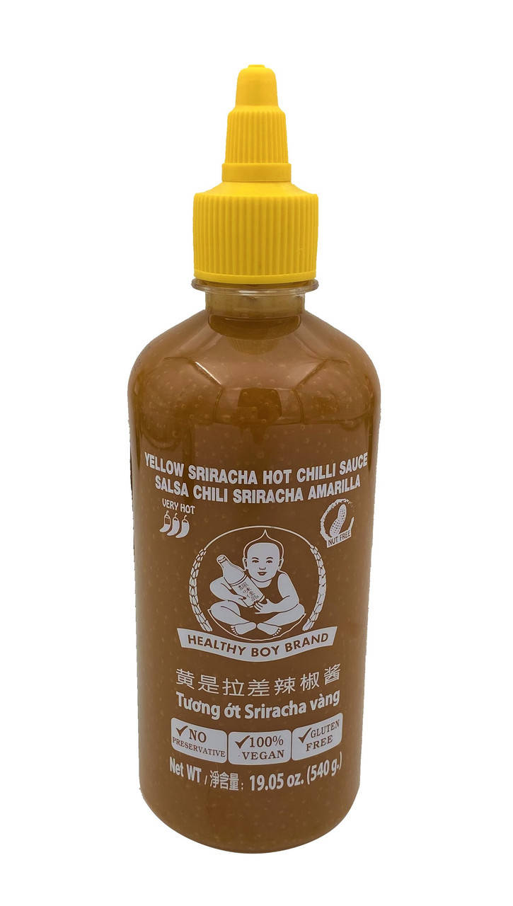 

Соус Шрирача желтый (35% чили) "HEALTHY BOY" 540г