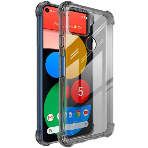 

Google Pixel пиксель 5 пленка + чехол IMAK противоударный airBag, Темно-серый