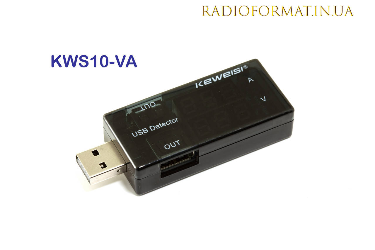 

USB тестер KWS10-VA, 2-x USB