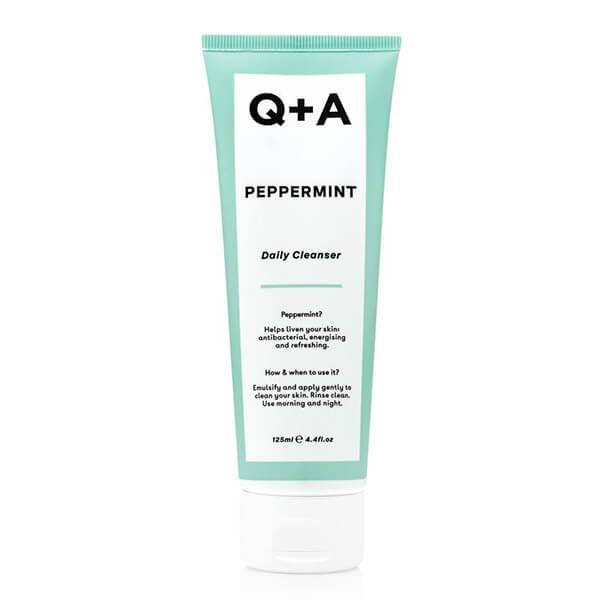 

Очищающий гель для лица с мятой Q+A Peppermint Daily Cleanser