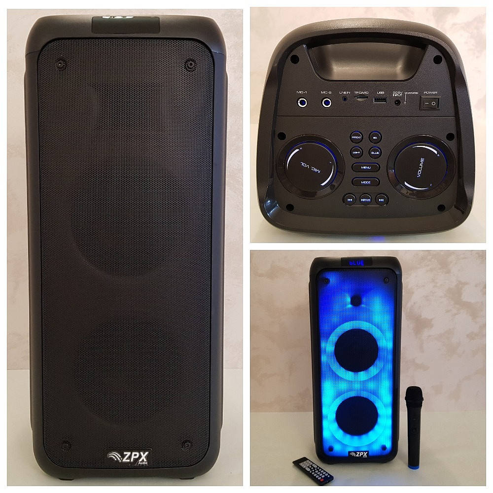 

Колонка портативная с радиомикрофоном ZPX ZX 7776