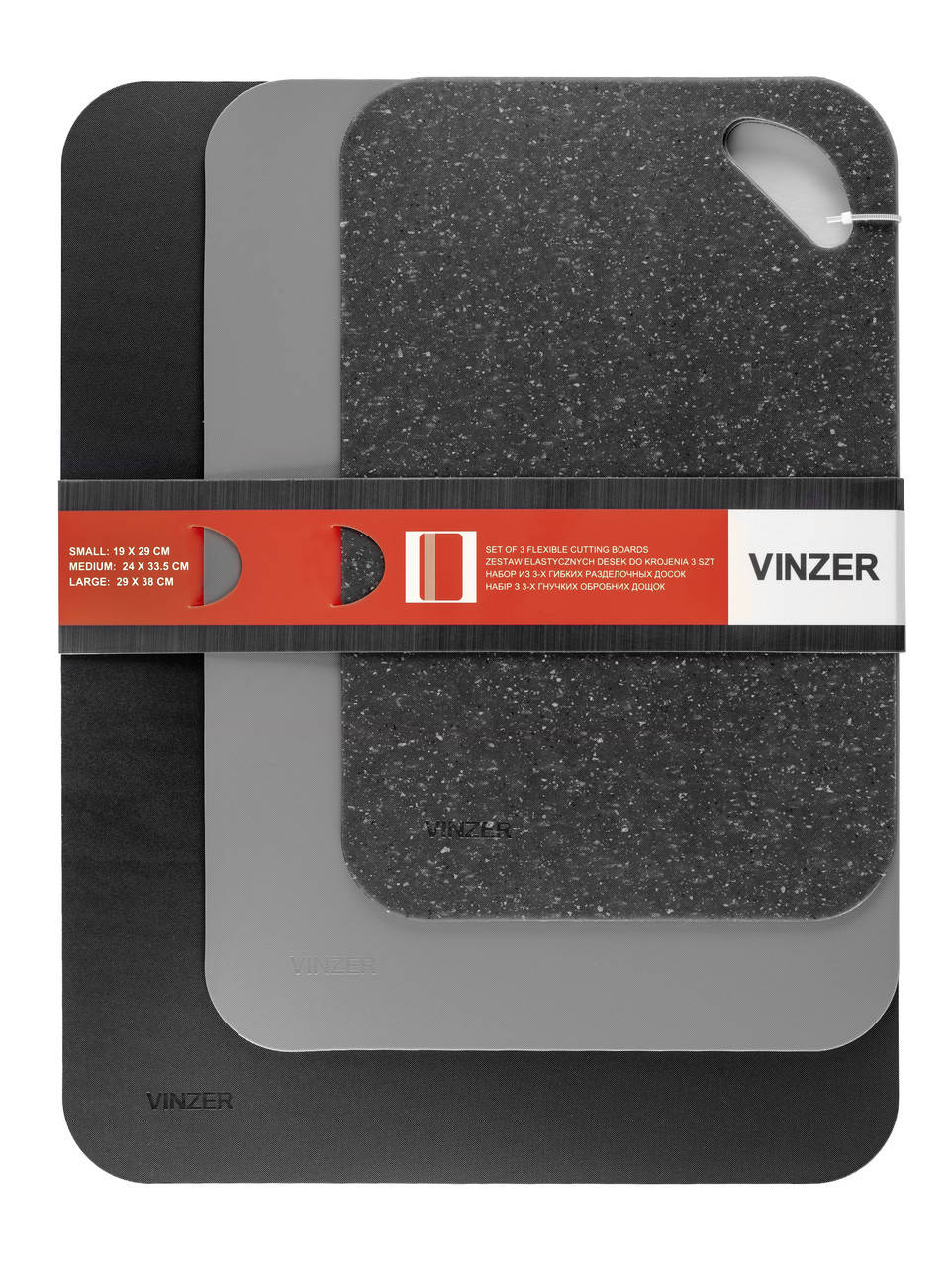 

Набор разделочных досок 3 предмета Vinzer 89226