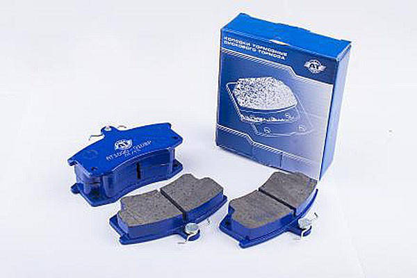 

Колодки тормозные передние ваз 2110 2112 (АТ) электр. датчик