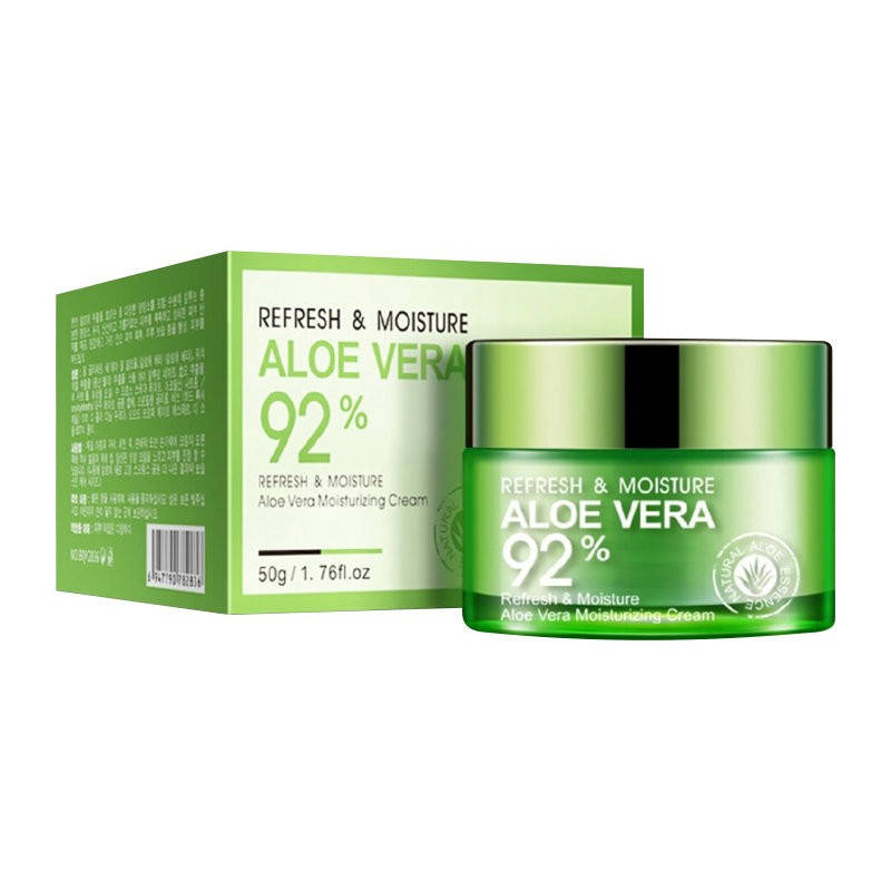 

Крем для лица с алоэ вера BIOAQUA Aloe Vera 92% Refresh & Moinsture (50 мл)