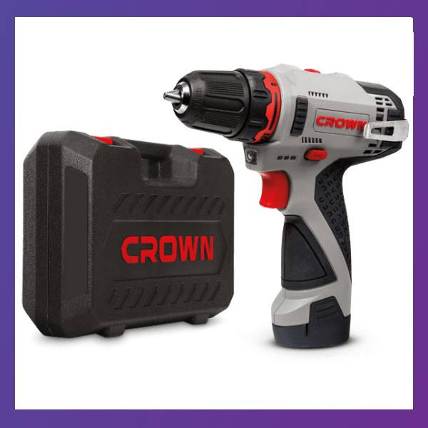 

Аккумуляторный шуруповерт Crown CT21072HX-2 BMC