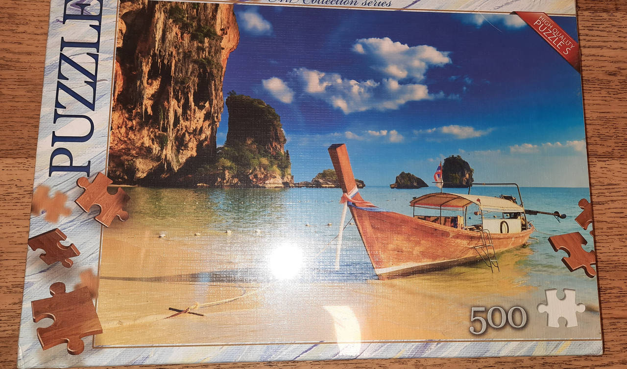 

Пазл 500 элементов ТМ Danko Toys пазлы лодка море