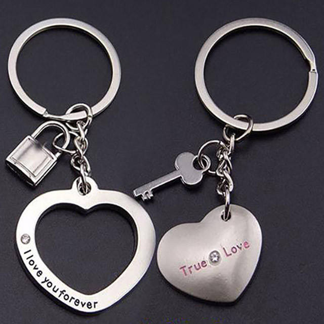 

Парные брелоки - Честная любовь, Серебристый