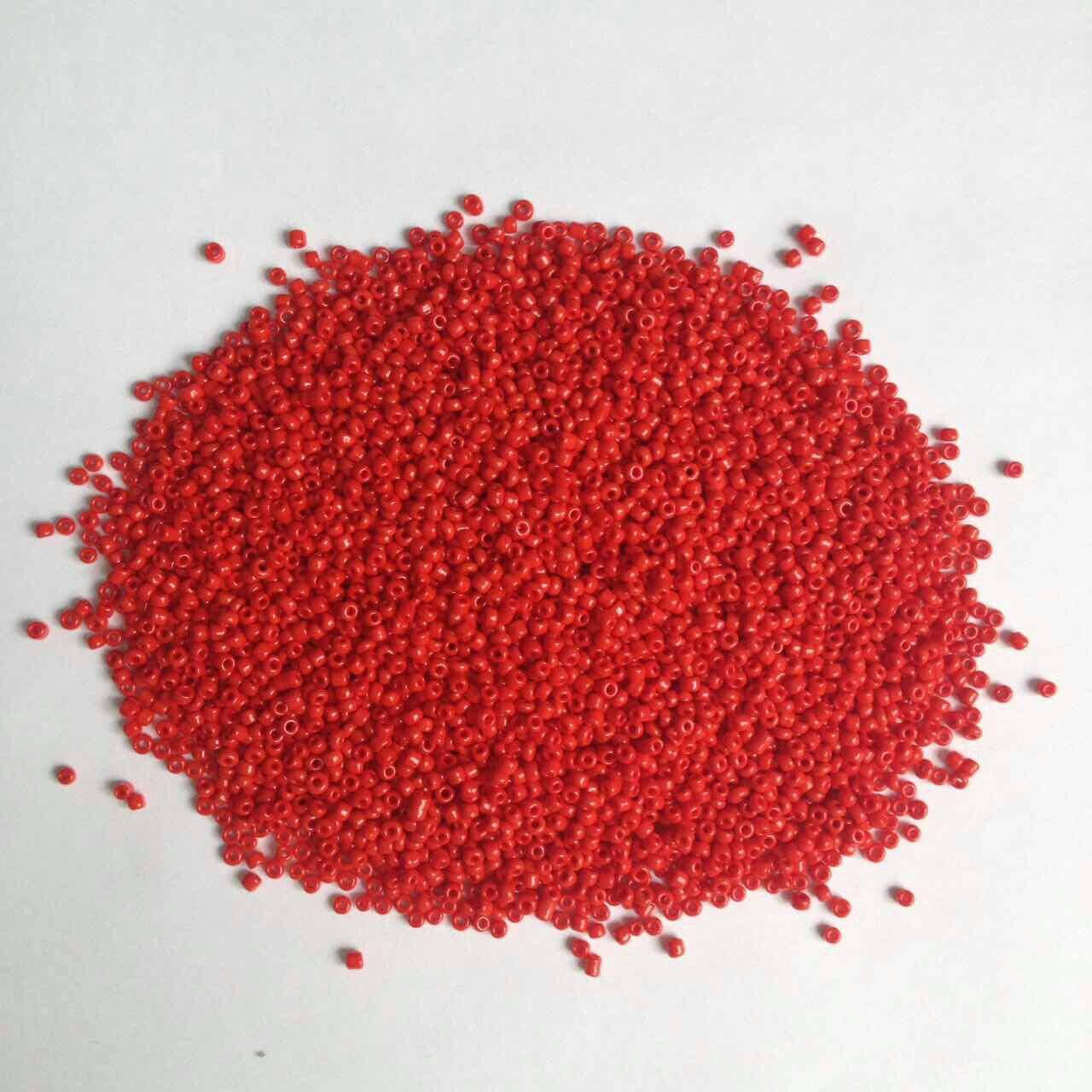 

Бисер 12 (COLOR:kq5521 красный) 50 грамм
