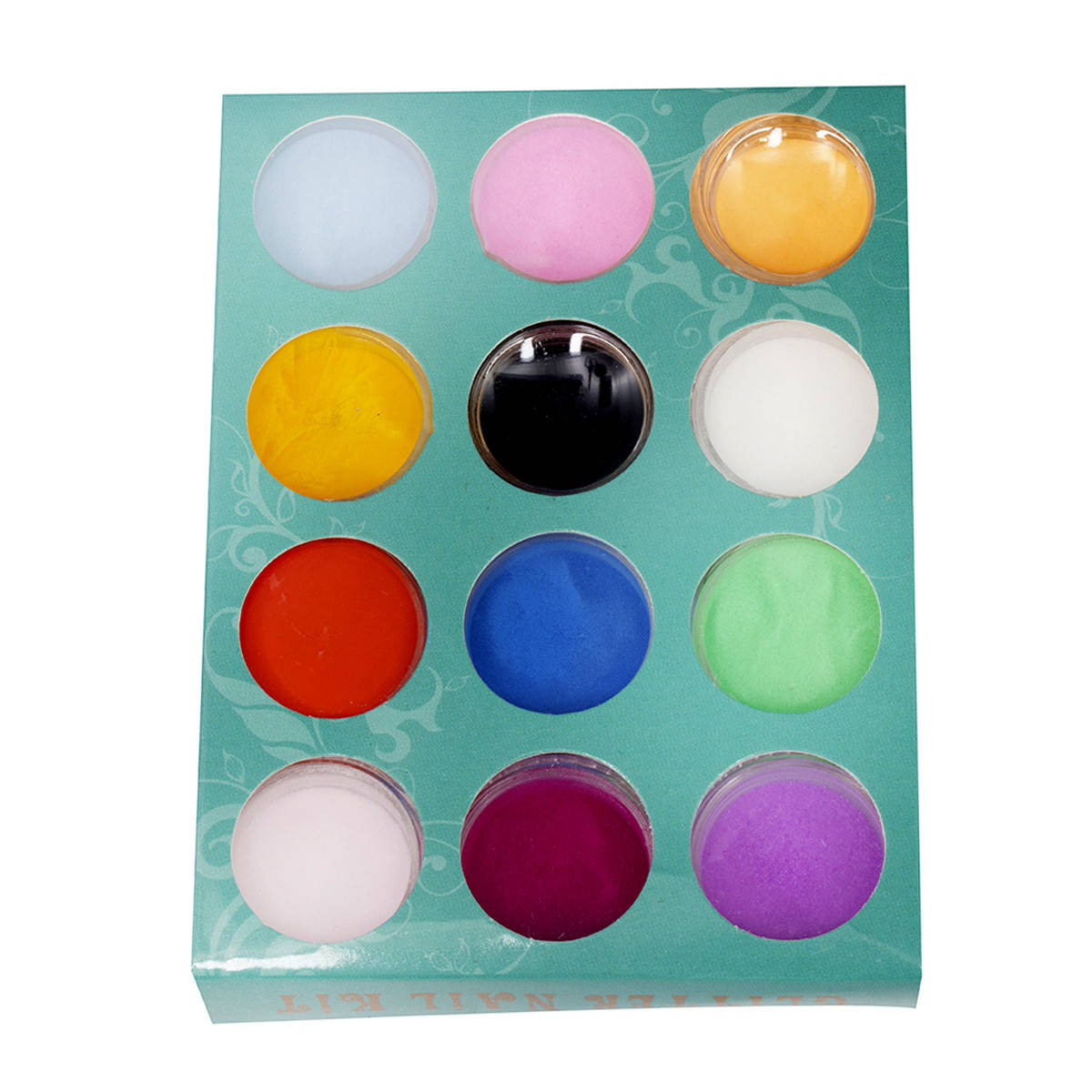 

Акриловая пудра для ногтей, набор, 12 цветов