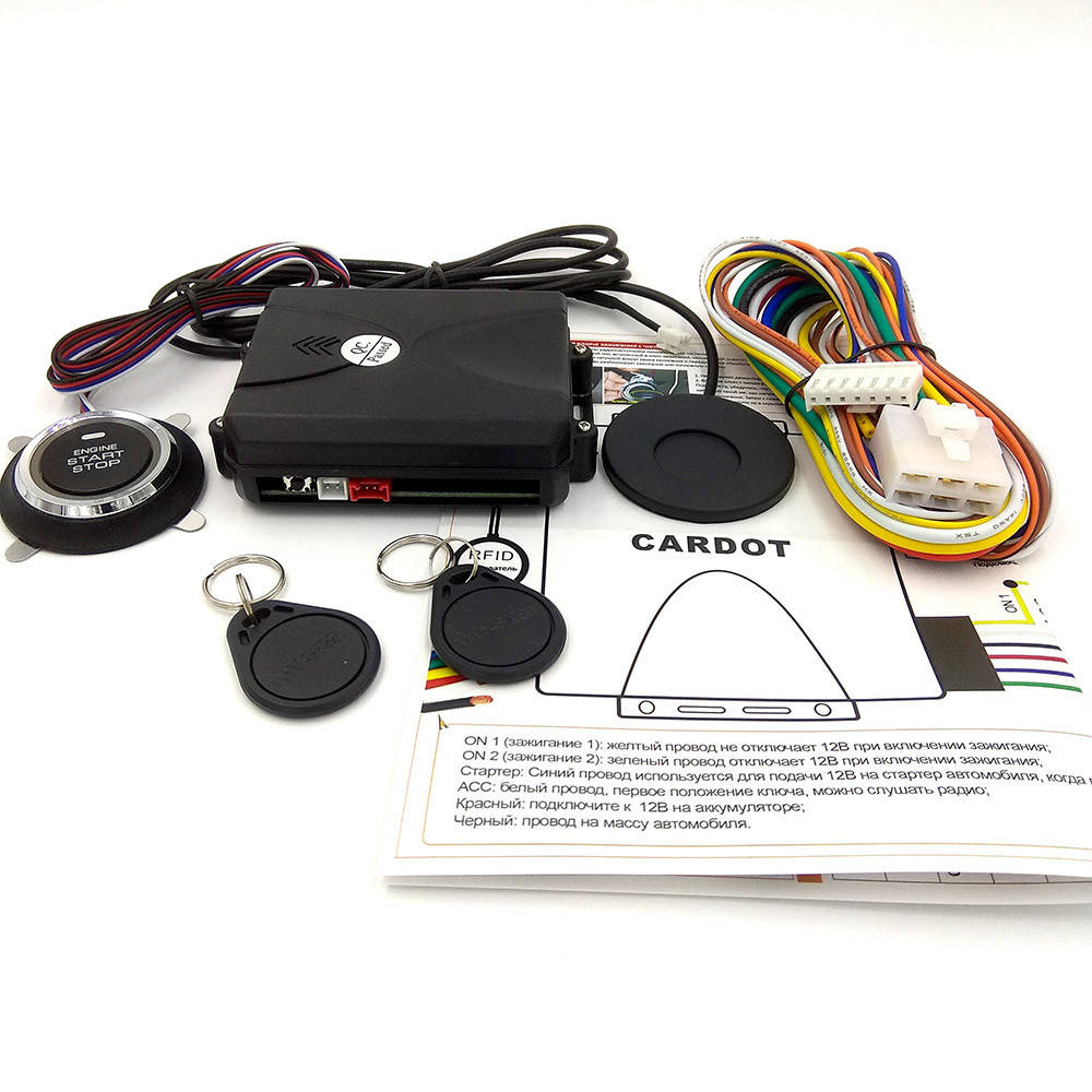 

Кнопка старт стоп Cardot 1000PSR (Slim)