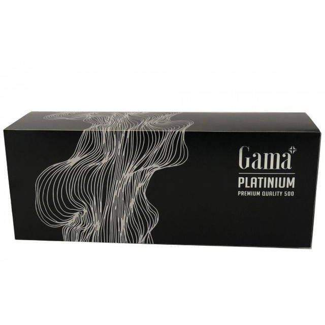 

Сигаретні гільзи пруміум Gama Platinum, 500 шт