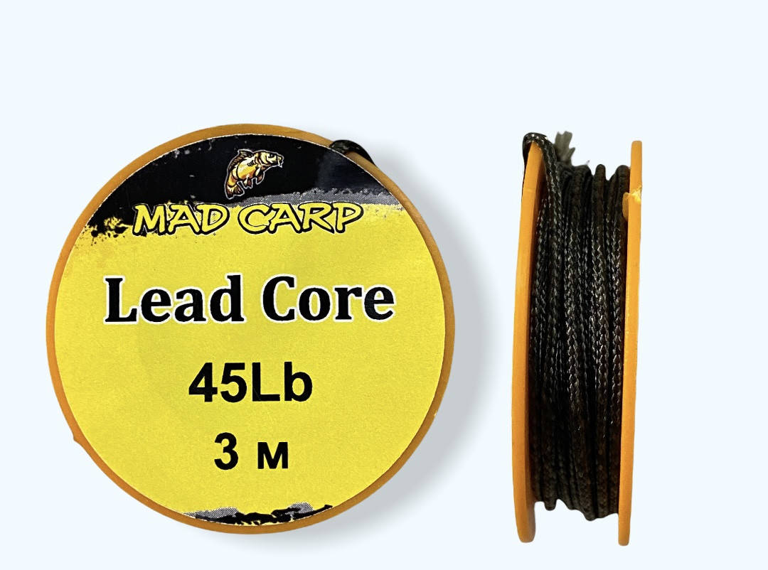 

Лидкор Mad Carp Lead Core 3 м. 45lb, Хаки