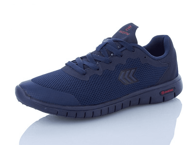 

Кроссовки Restime (PML20352 navy) мужские сетка синие, Синий