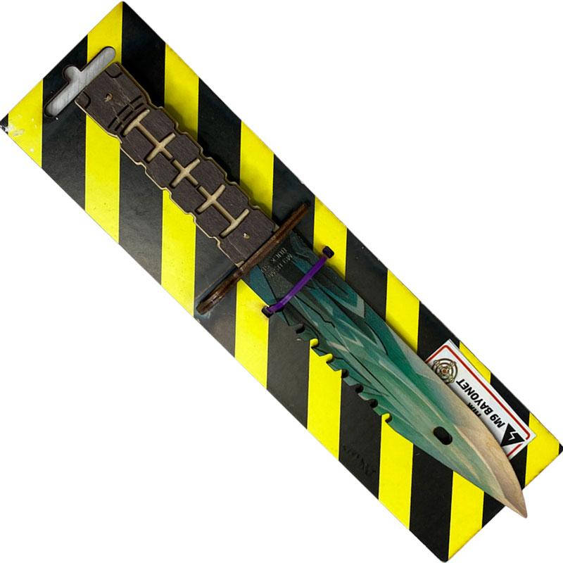 

Деревянный игрушечный нож SO-2 "M-9 "Bayonet" Dragon Glass