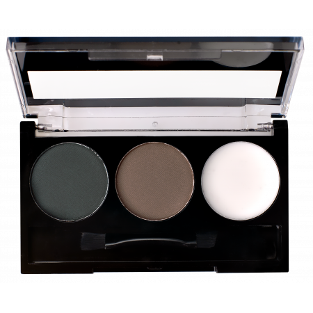 

Палетка теней для бровей с воском LN Professional Beauty Express № 02