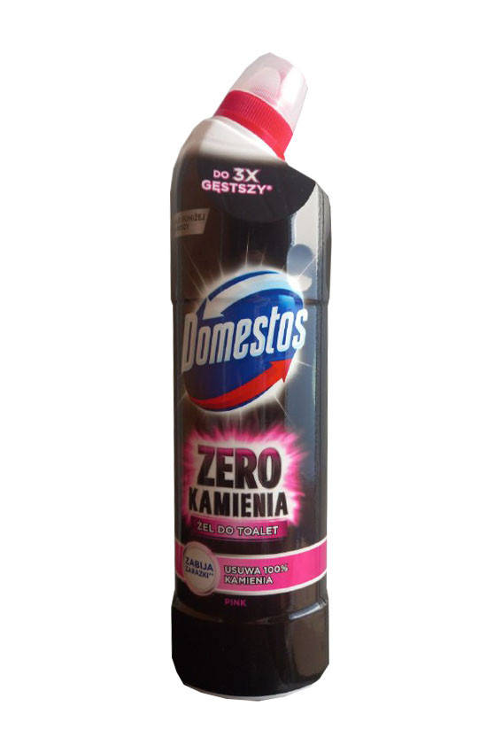 

Средство для чистки и дезинфекции унитаза Domestos Zero Pink 750 мл