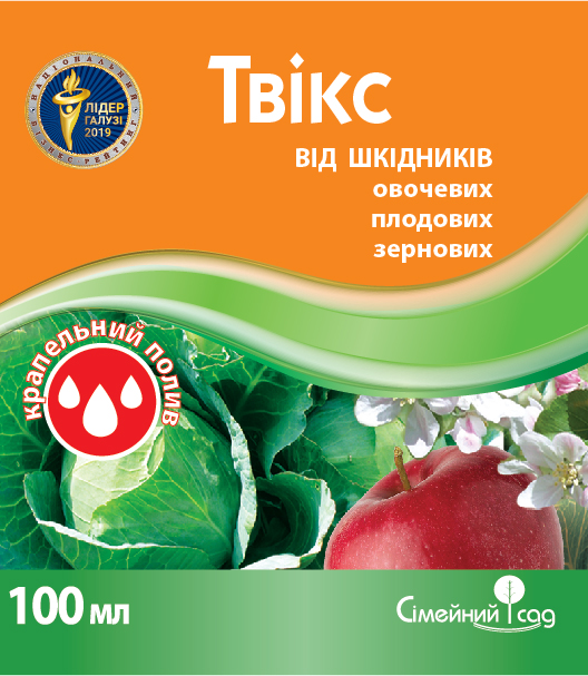 

Інсекто-акарицид Твікс 100мл (Сімейний сад)