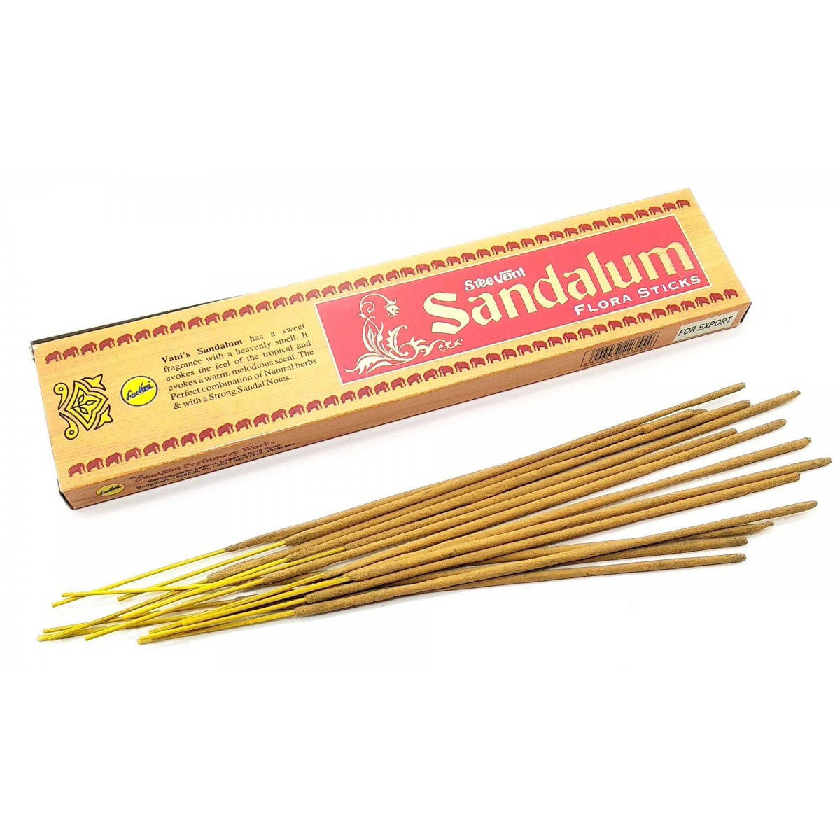 

Sandalum flora sticks (Сандал)(12 шт/уп)(пыльцовые благовония)