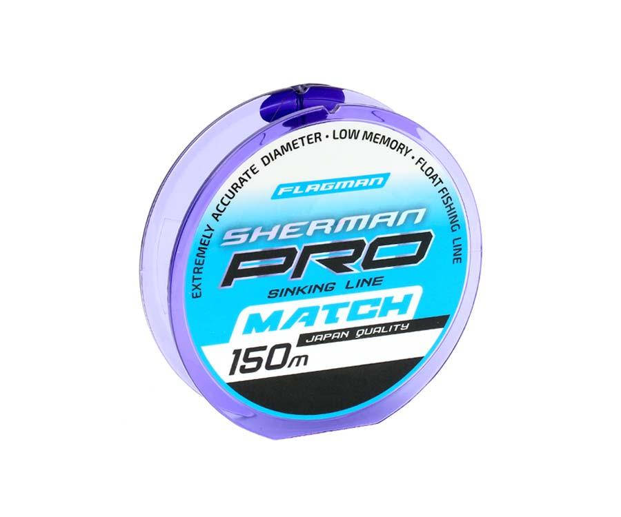 

Леска Flagman Sherman Pro Match 150м 0.165мм, Черный