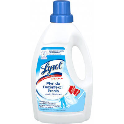 

Кондиционер для белья Lysol дезинфицирующий Свежесть хлопка 1.2 л (5908252000418)