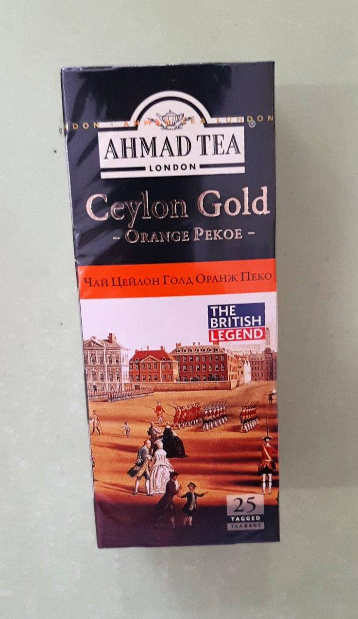 

Чай Ahmad Сeylon Orange Pekoe 25 пакетиков черный