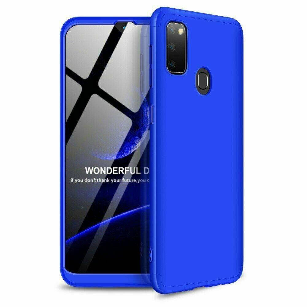 

Чехол GKK 360 градусов для Samsung Galaxy M30s цвет Синий