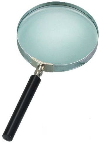 

Увеличительное стекло GLASS 2,5х100 мм ручка полуметалл