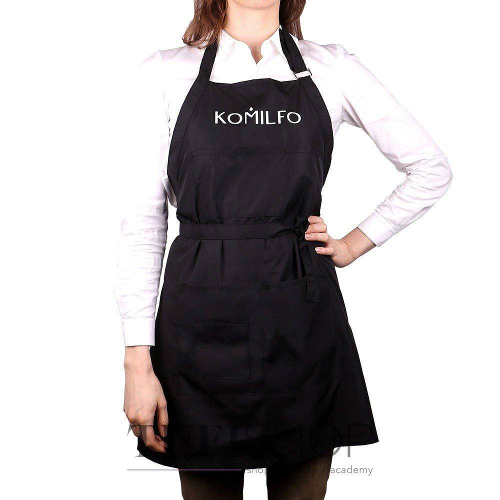 

Фартук Komilfo короткий, черный