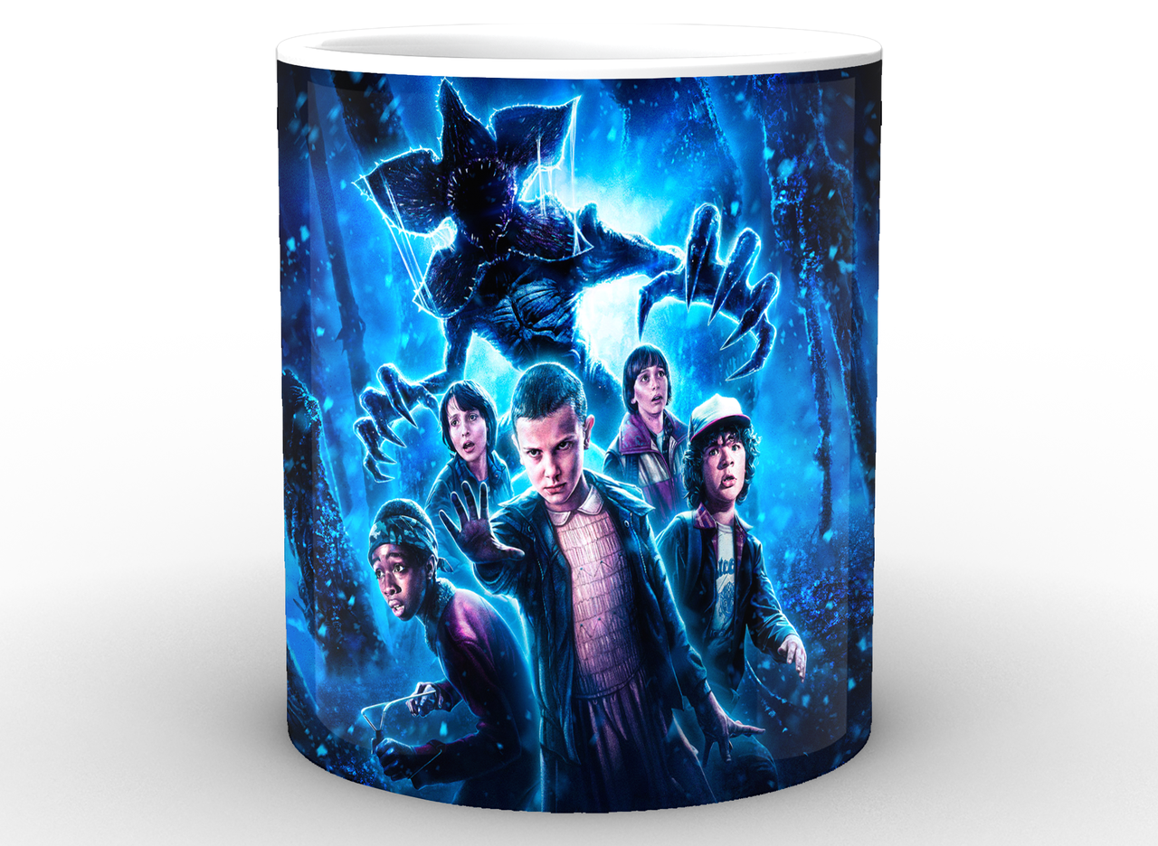 

Кружка GeekLand Stranger Things Очень странные дела постер ST.02.013, Белый