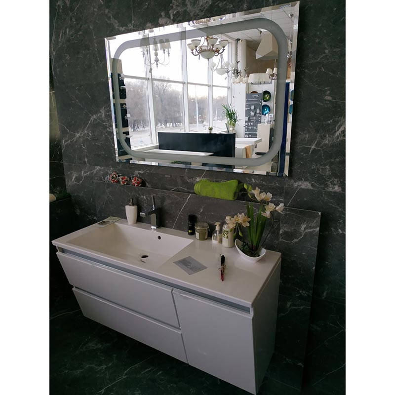 

Тумба с умывальником Fancy Marble Cyprus 1250 (ШН-Peggy 1250) (Белый)