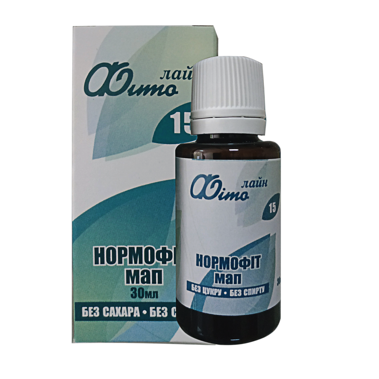 

ФИТОЛАЙН № 15, Нормофит мап 30 мл (нормализация обмена веществ)
