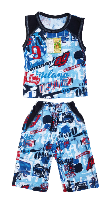 

Костюмы детские футболка безрукавка бриджи "Американка" для мальчика р.52,64. От 4 шт по 30грн