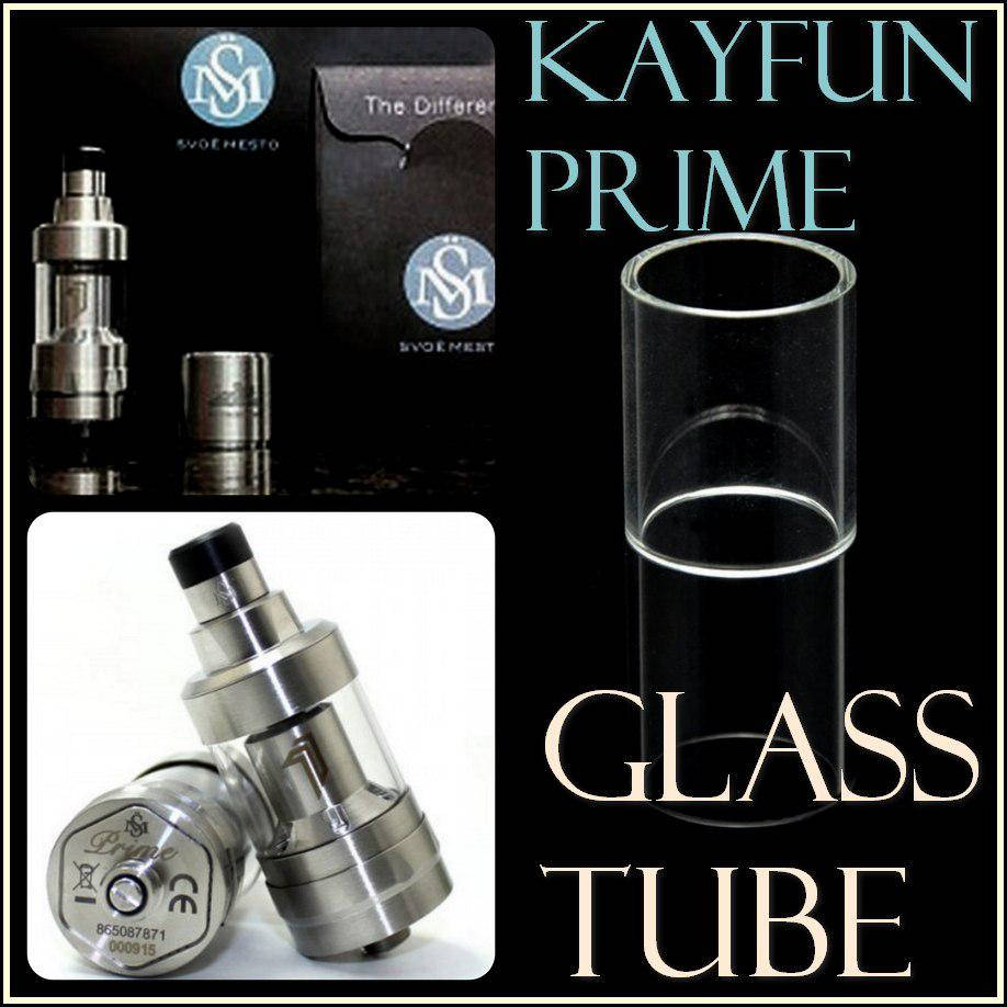 

Kayfun PRIME RTA - запасная колба. Стекло.