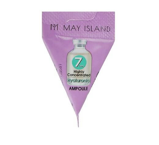 

Сыворотка ампульная для лица May Island 7 Days Hyaluronic Ampoule увлажняющая с гиалуроновой кислотой 3 гр