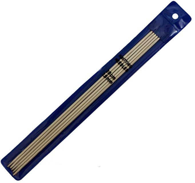 

Спицы носочные 2,5мм 20см стальные