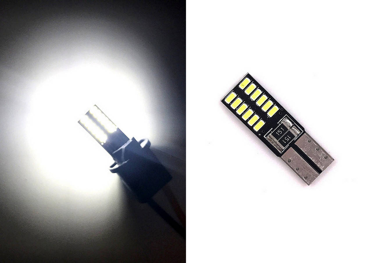 

Габаритные огни LED лампочка T10, задний ход, ДХО