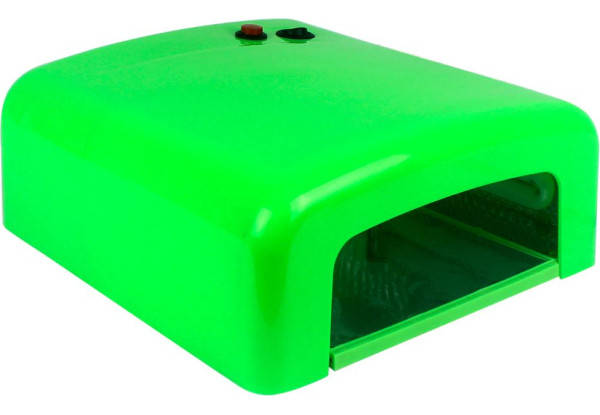 

Лампа UV №818 YRE, 36 Вт салатовая с таймером, Салатовый