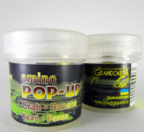 

Amino POP-UP two-flavor CRAB•BANANA (КРАБ•БАНАН) Ø10 мм