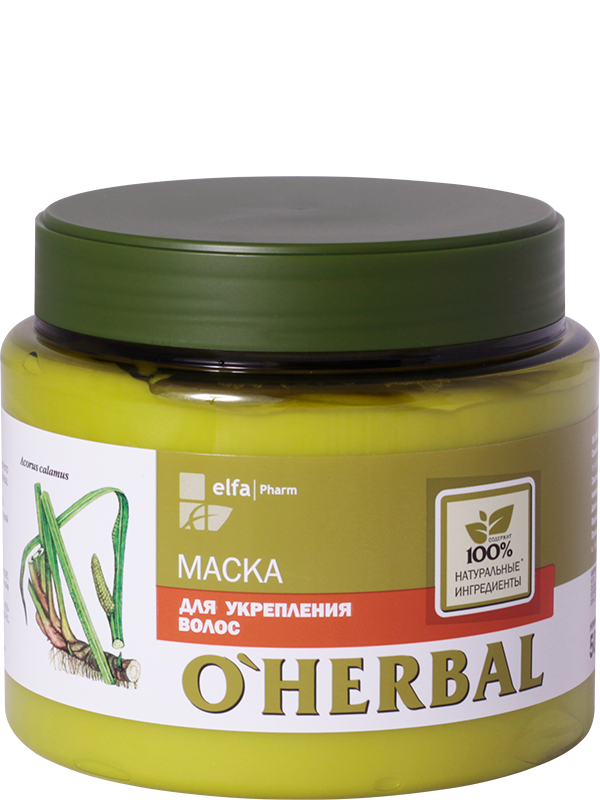 

Маска для укрепления волос O'HERBAL 500мл