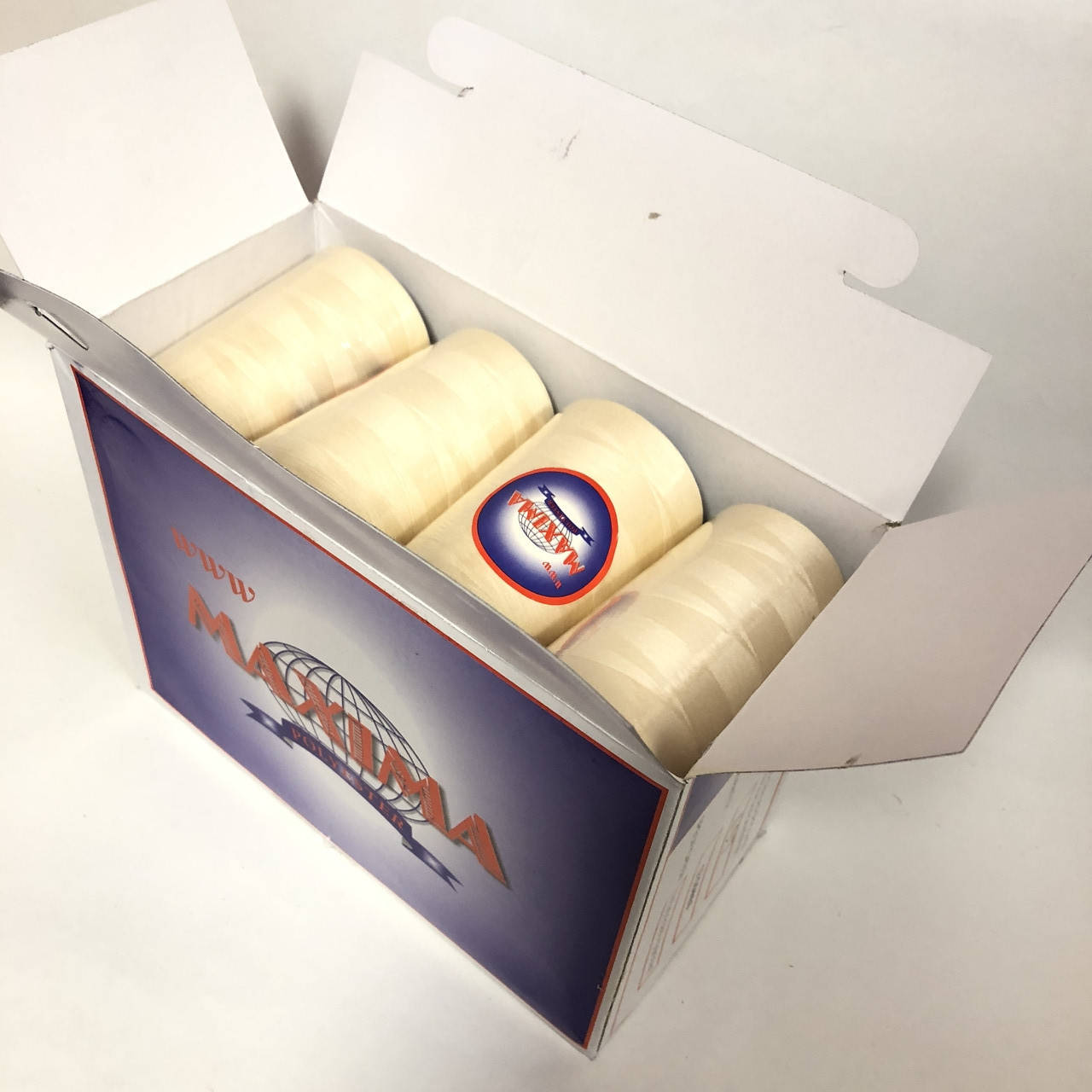 

Швейные нитки 40/2 MAXIMA, светло-бежевый (097)