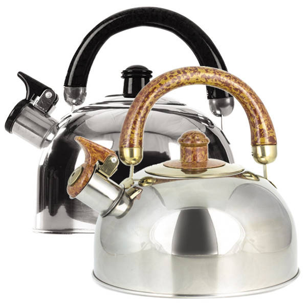 

Чайник со свистком 3,5 л Maestro MR-1301-BL, Коричневый