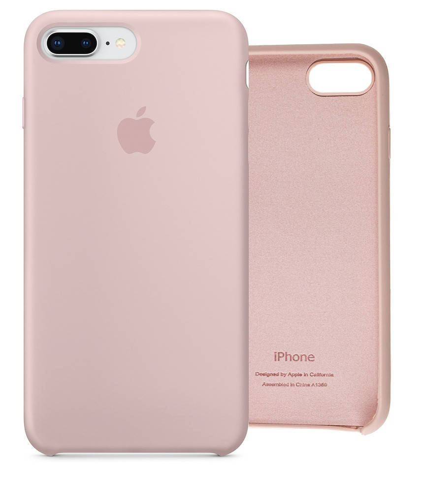 

Чехол Silicone Case для iPhone 7plus/8plus Pink Sand (розовый)