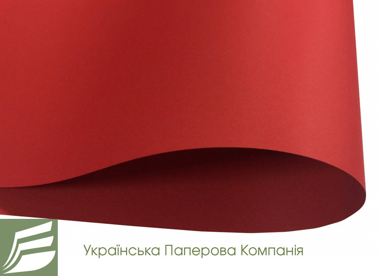 

Дизайнерский картон Creative board, матовый красный, 270 гр/м2
