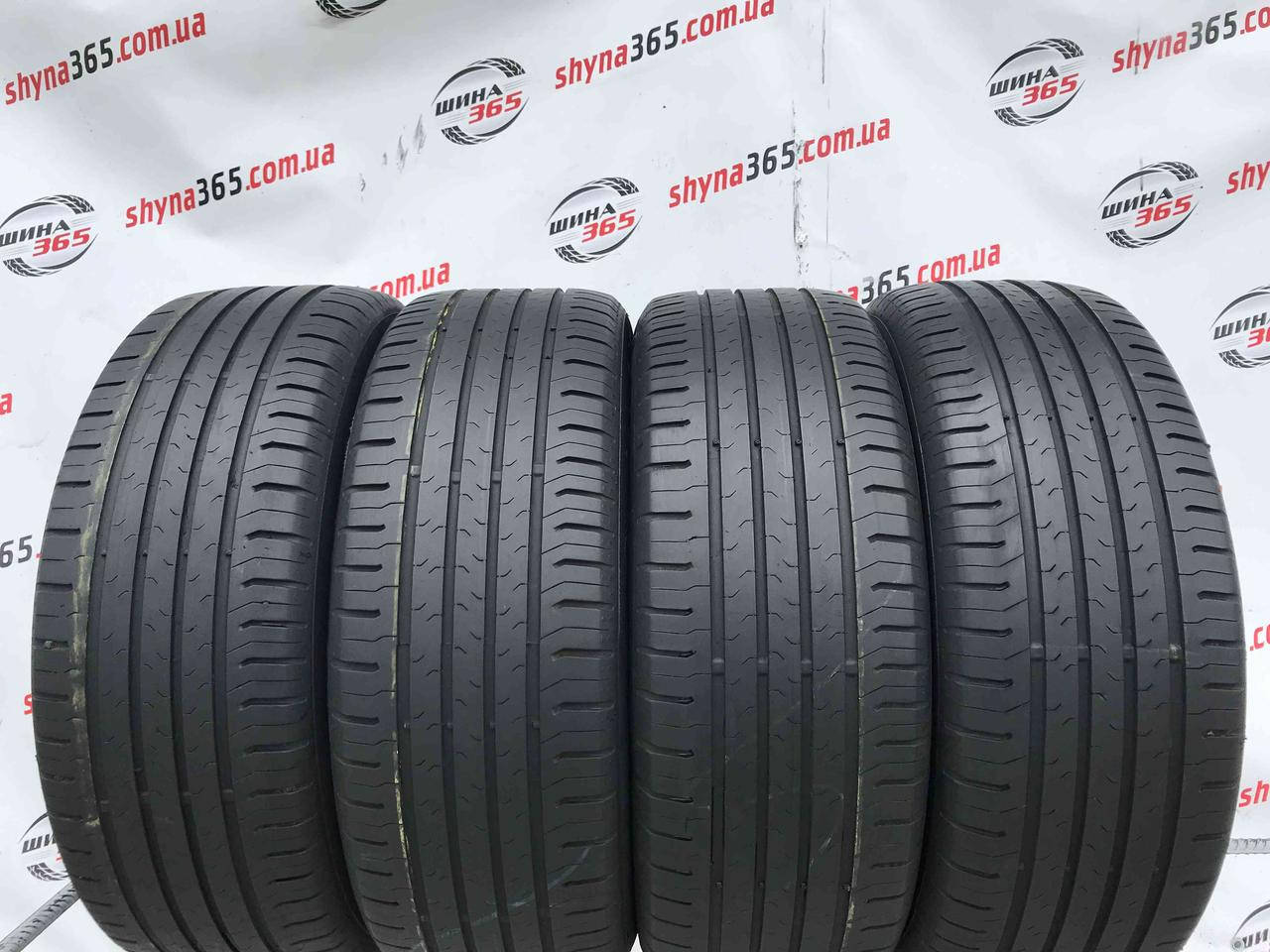 

Шины Б/У літня 205/55 R16 CONTINENTAL CONTIECOCONTACT 5 5mm