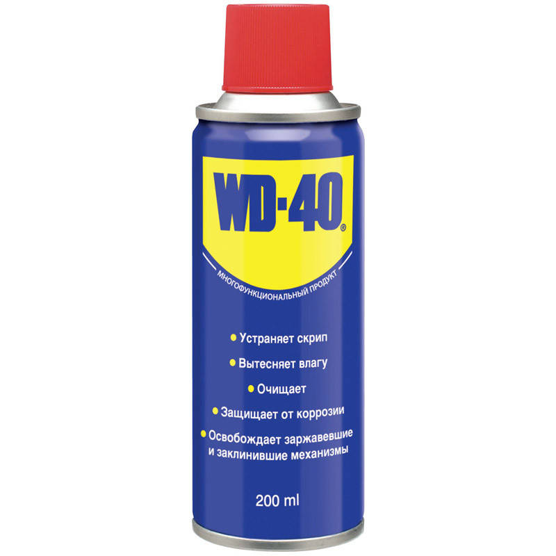 

Универсальная смазка WD-40 (Оригинал) аэрозоль 200мл. 124W700021