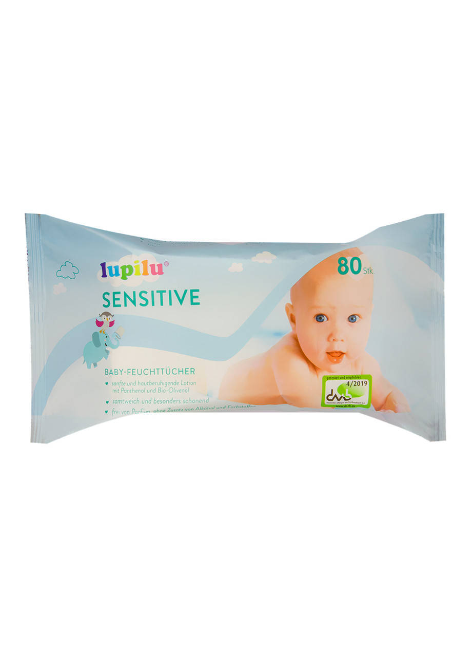

Влажные салфетки Lupilu Sensitive 80 шт.