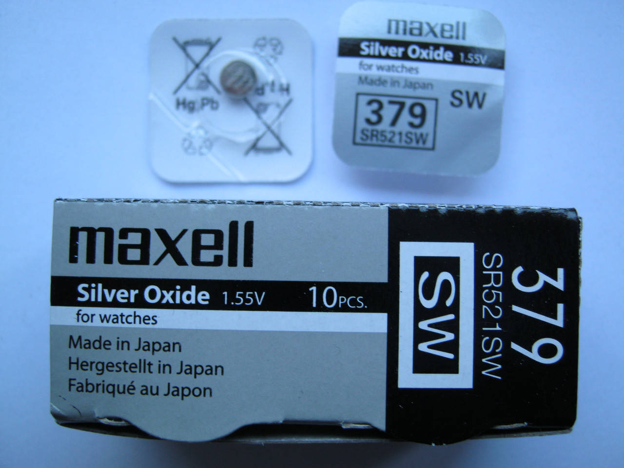 

Батарейки MAXELL 379