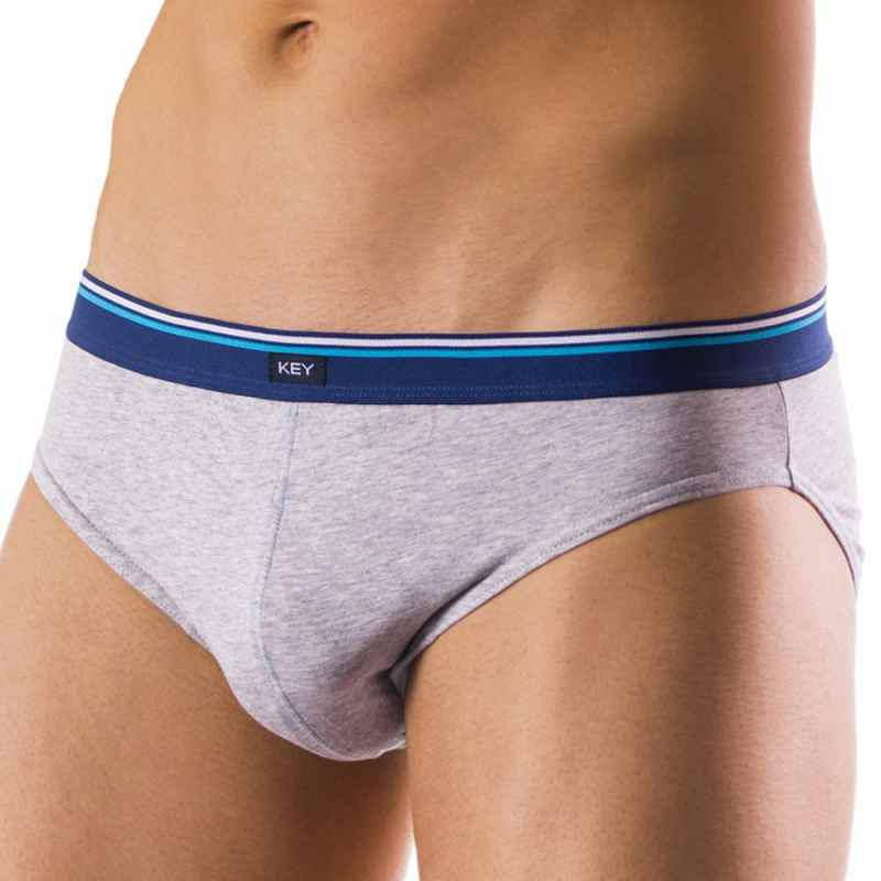

Трусы мужские KEY MPP-737 A7 за 2 шт, хлопок, Серый