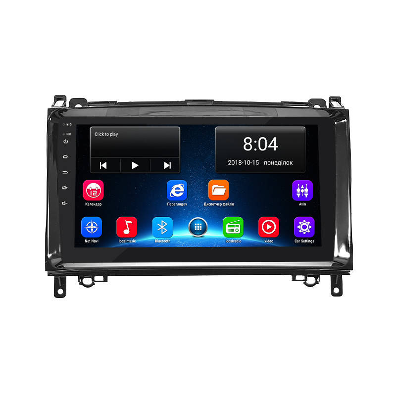 

Штатная магнитола Lesko для Mercedes-Benz A-Класс II (W169) 2004-2008 экран 9" 2/32Gb/ Wi-Fi Optima GPS