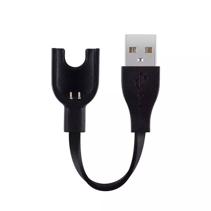 

Зарядной USB кабель для фитнес браслета Mi Band 3 Черный